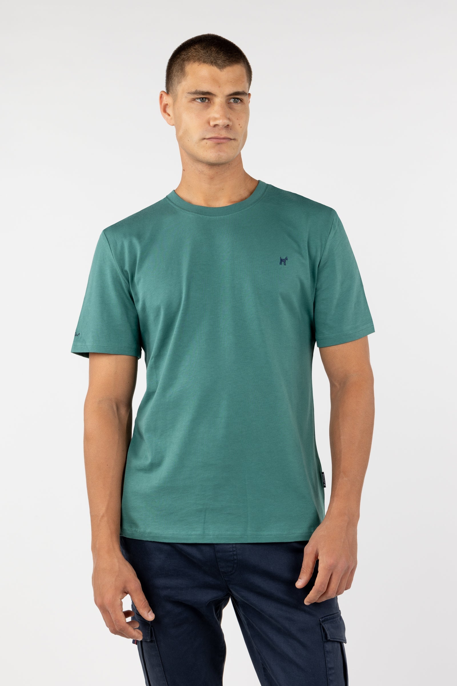 Camiseta clásica caqui suave