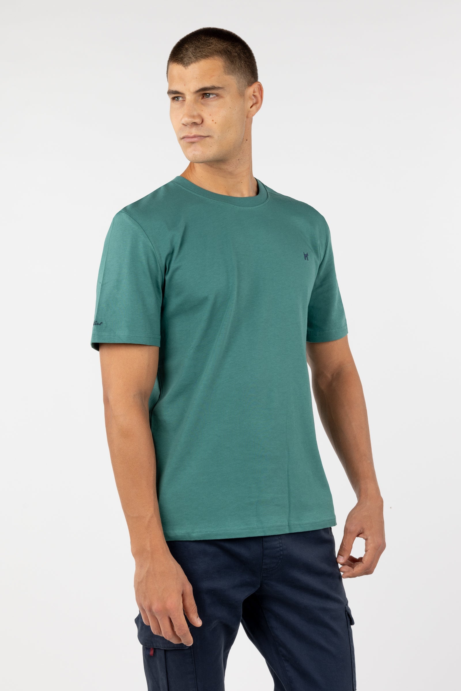 Camiseta clásica caqui suave