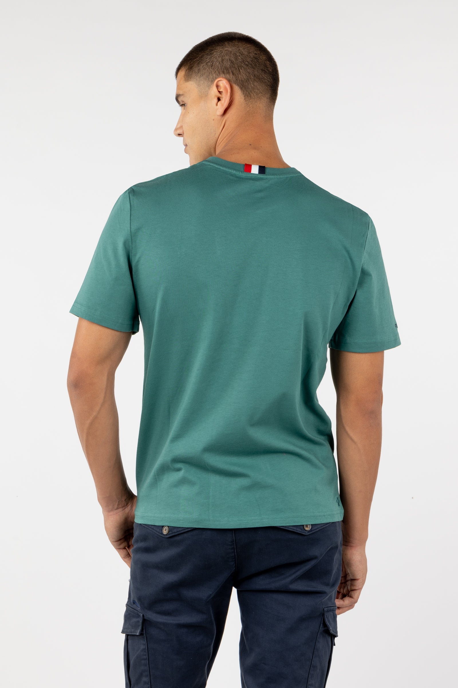Camiseta clásica caqui suave