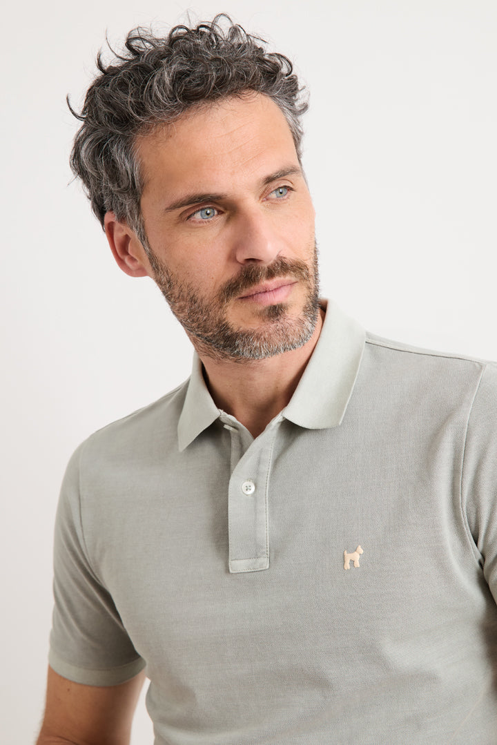Polo teñido en prenda v26