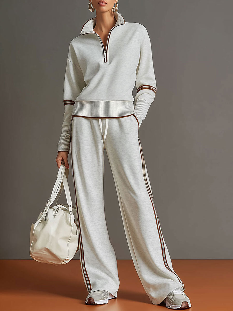 Marieta | blusa y pantalones de pierna ancha