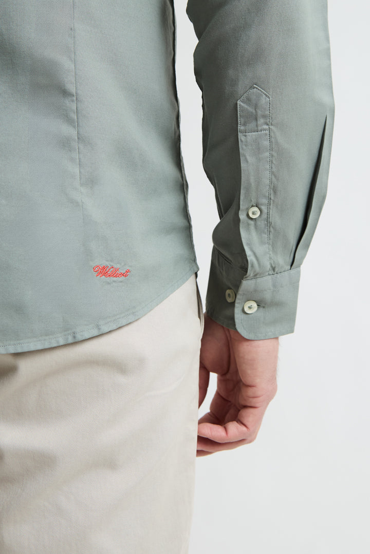 Camisa lisa de Tencel