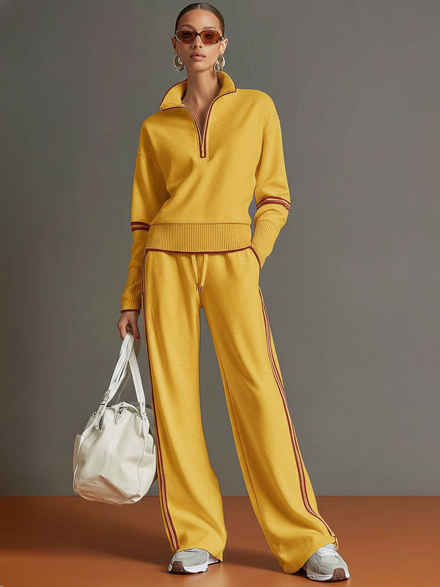 Marieta | blusa y pantalones de pierna ancha