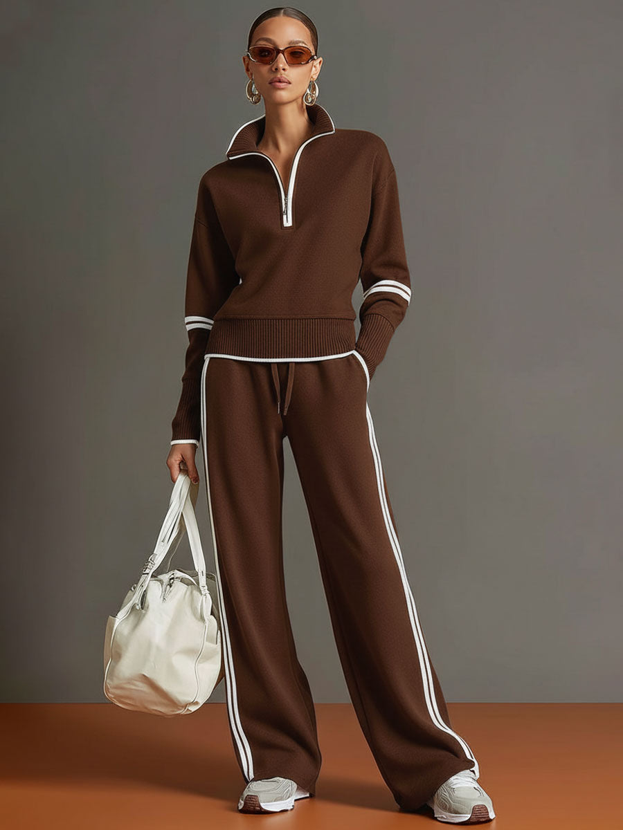 Marieta | blusa y pantalones de pierna ancha