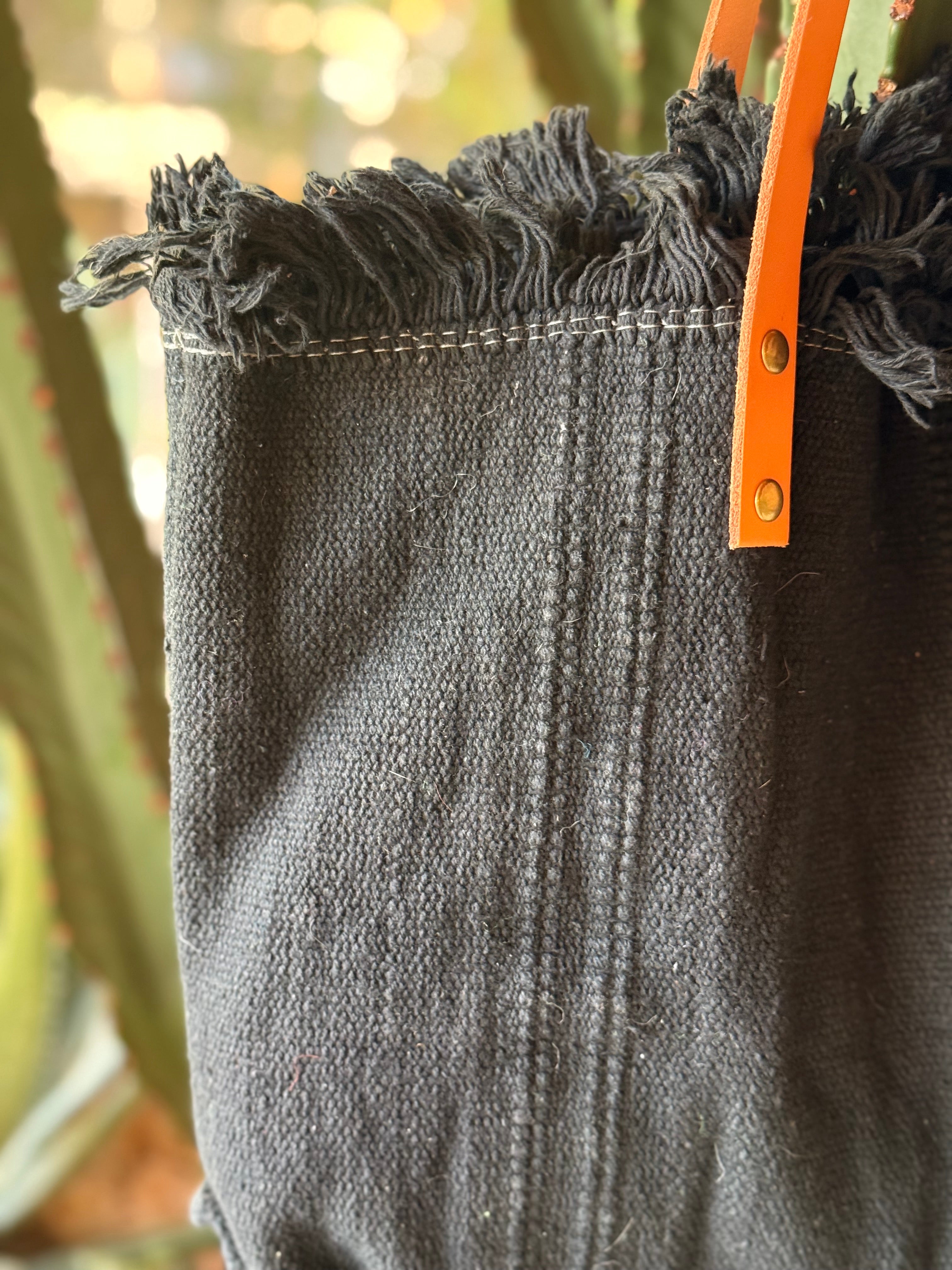 Bolso de playa negro