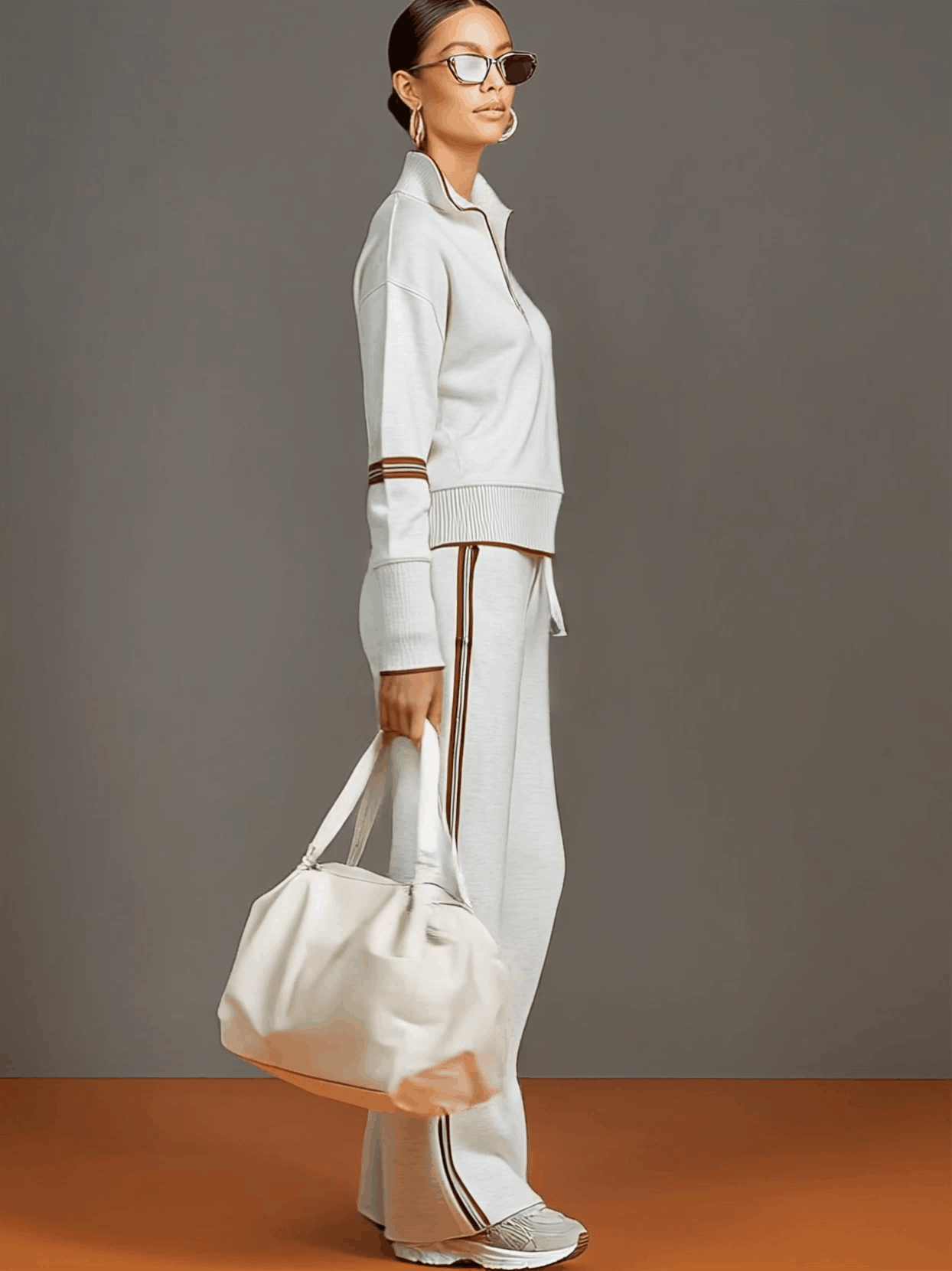 Marieta | blusa y pantalones de pierna ancha