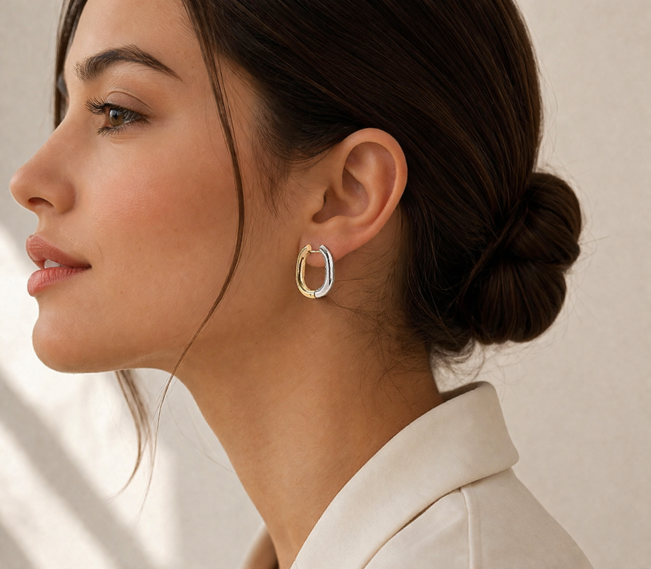 Arete cuadrado Vero OK