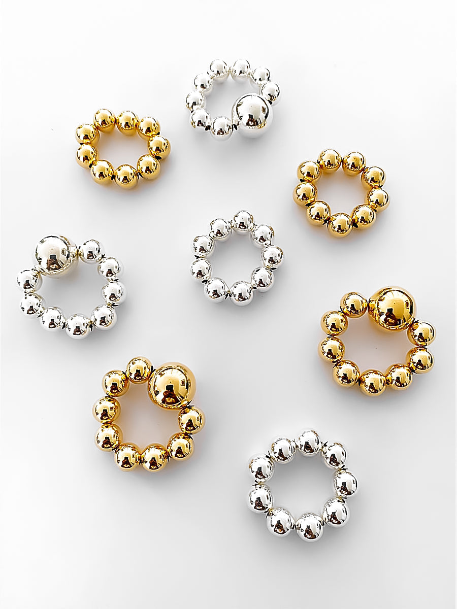 Bella anillo de bola grande